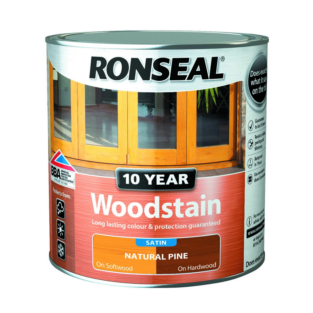 10 Year Woodstain Natural Pine 750ml