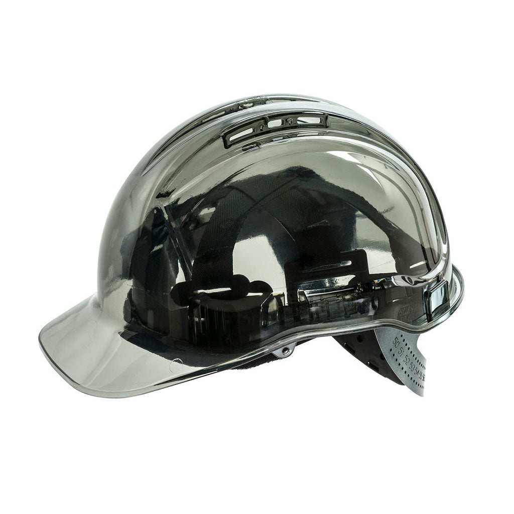 Peak View Hard Hat / Helmet Vented Pv50 - Smoke