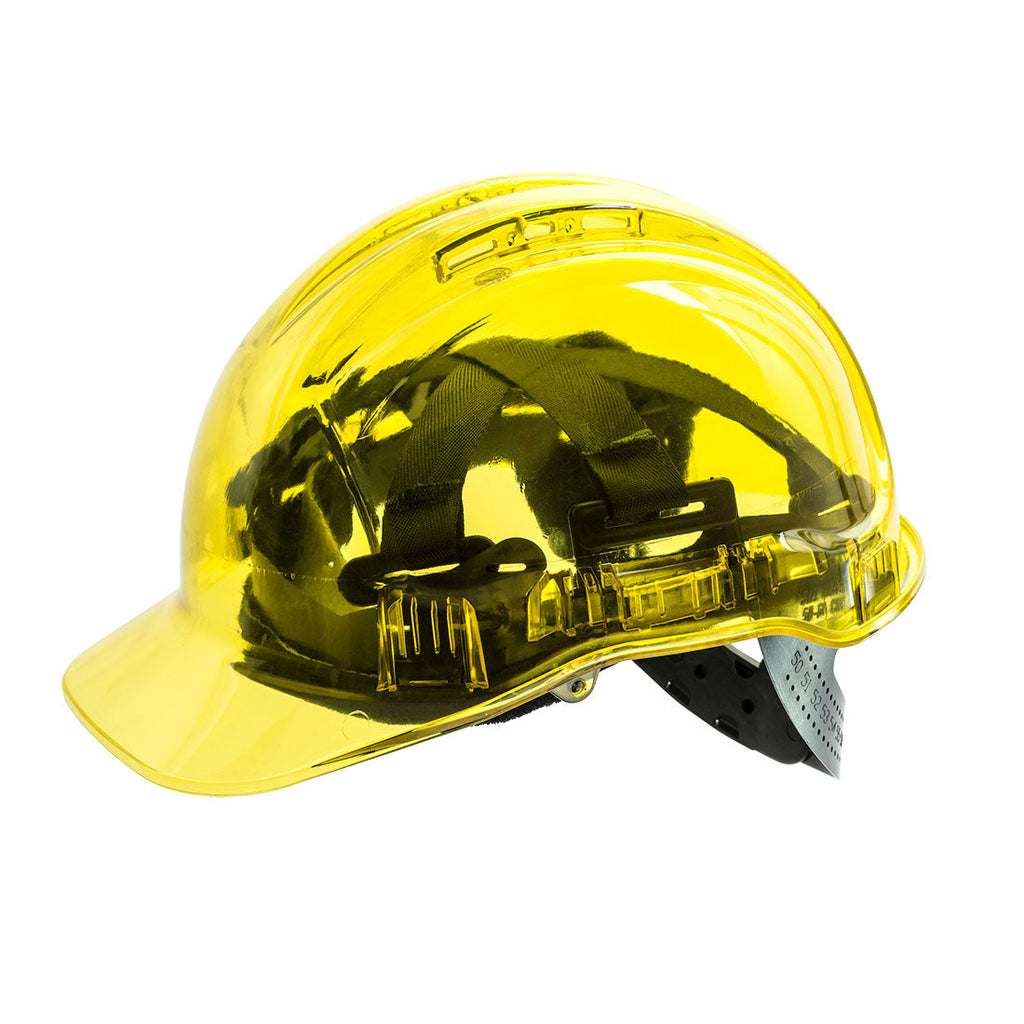Peak View Hard Hat / Helmet Vented Pv50 - Yellow