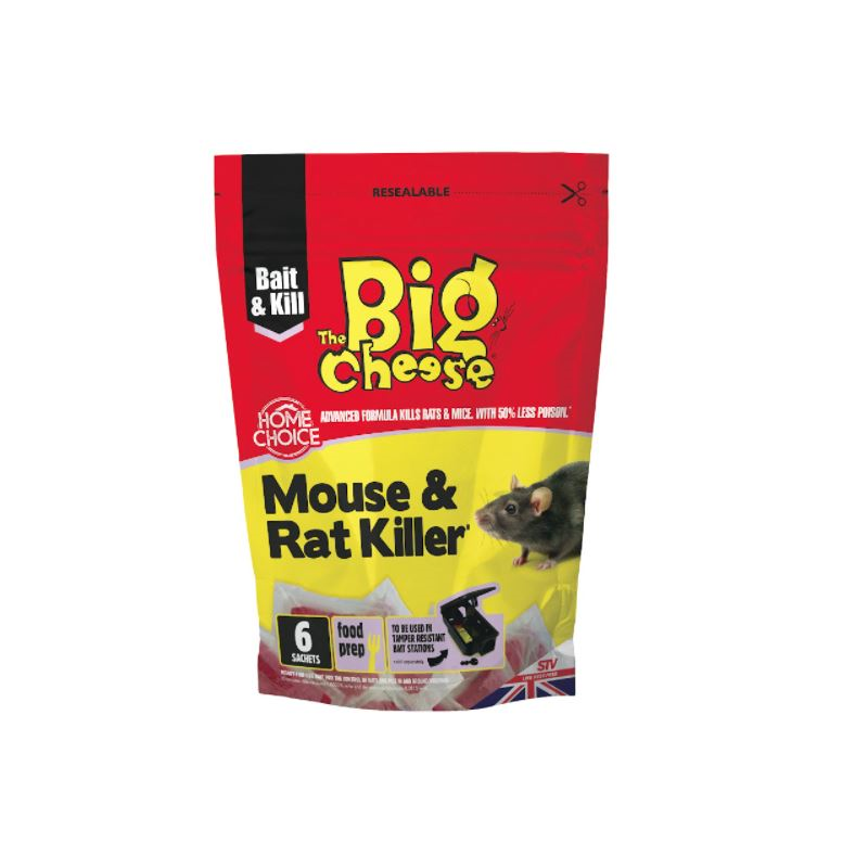 Big Cheese Mouse & Rat Killer Pasta Sachets 6