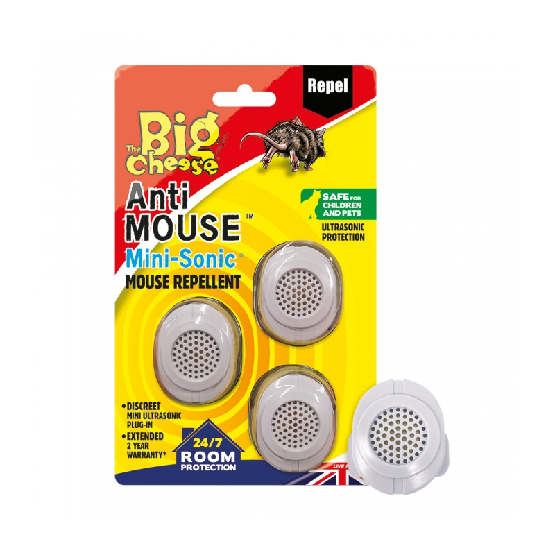 Big Cheese Anti Mouse Mini-Sonic Mouse Repell