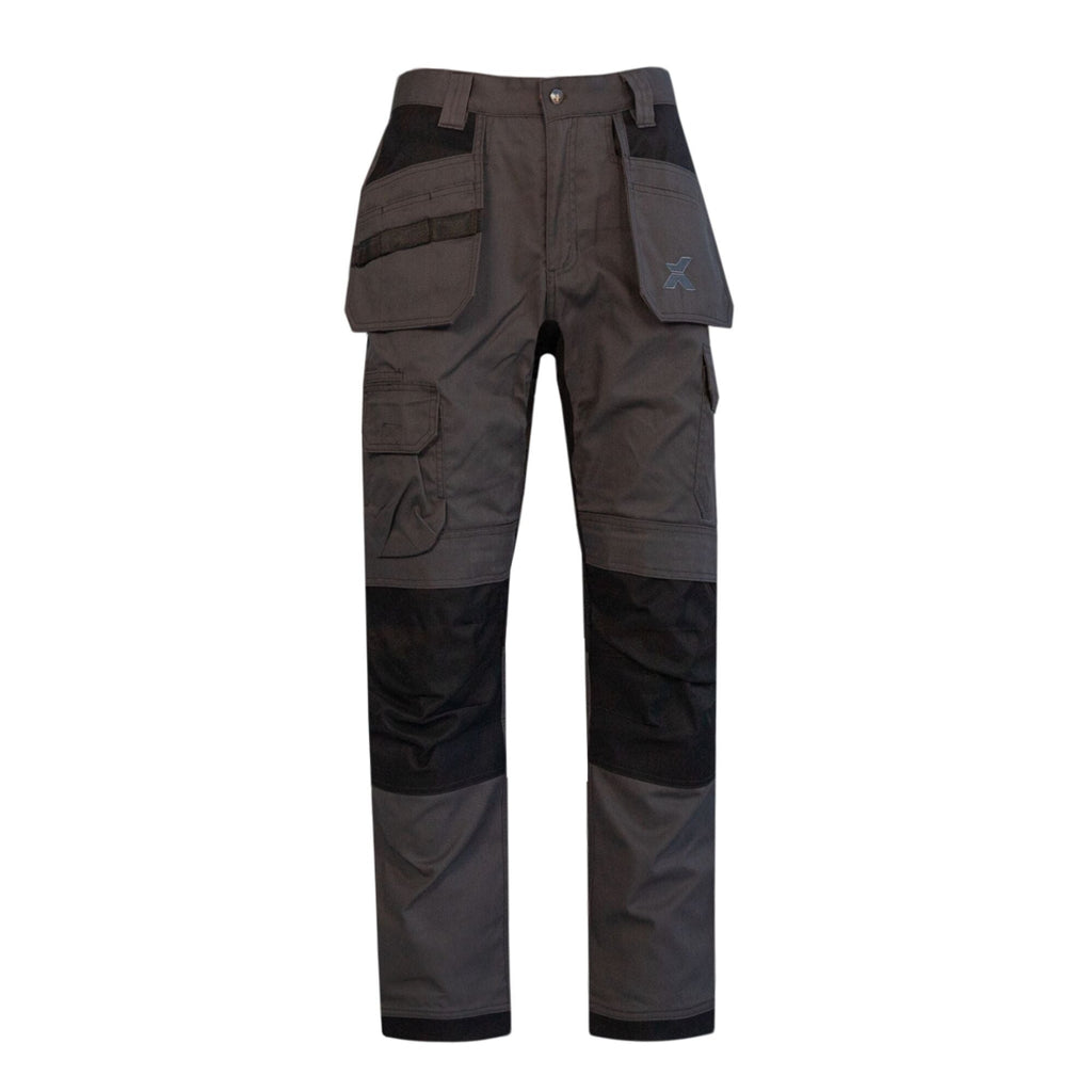 Xpert Core Strech Work Trouser Grey/black Size W 38 Leg 33