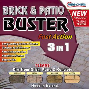 Wes Chem Brick & Patio Buster 5ltr