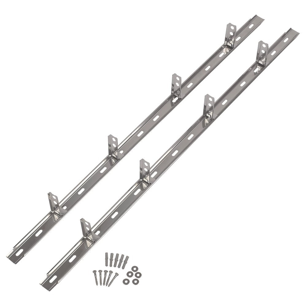 Pair (2) STAINLESS STEEL WALL STARTERS