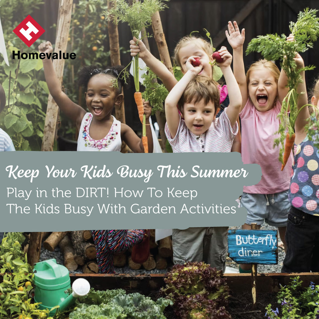 Play in the DIRT! How To Keep The Kids Busy With Garden Activities This Summer