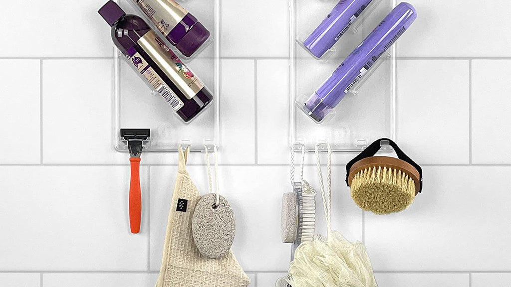 Decluttering, Space-Saving Shower Makeover and Tidy Tips