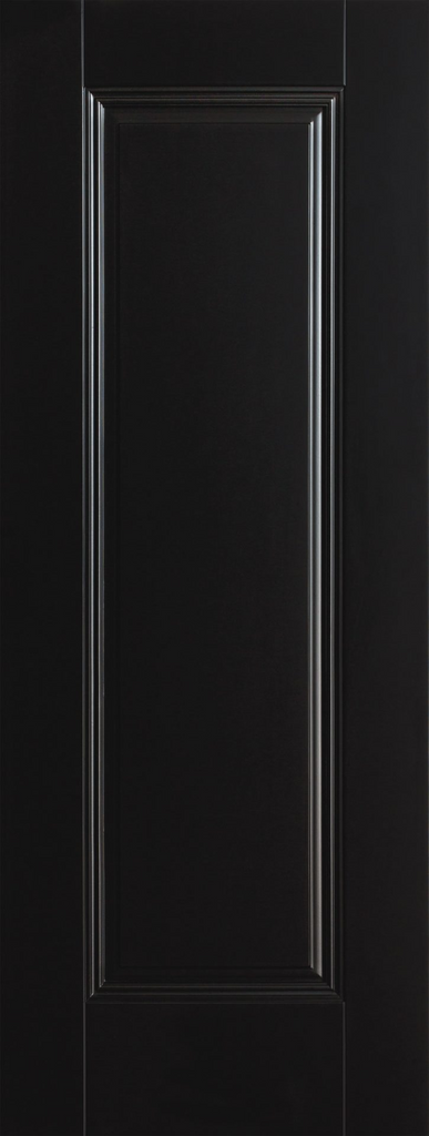 6'6" X 2'4" 44mm Amsterdam Black Premium Primed Door