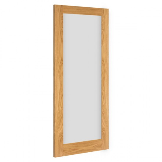 6' 8" X  2' 8" Nm6g Frosted Oak Deanta Door