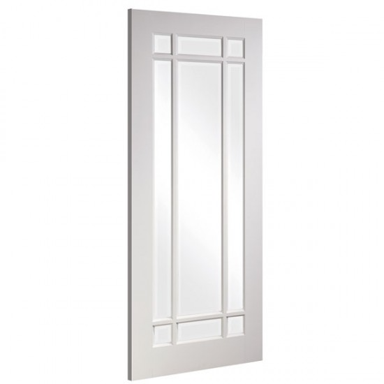 6' 8" X  2' 8" Nm5g Bevelled Glass Paint Grade Deanta Door