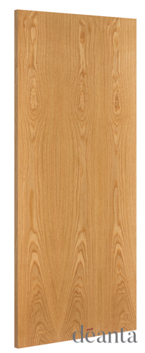 6' 6" X 2' 2" Flush Oak Fd30 En1634-1 Deanta Door