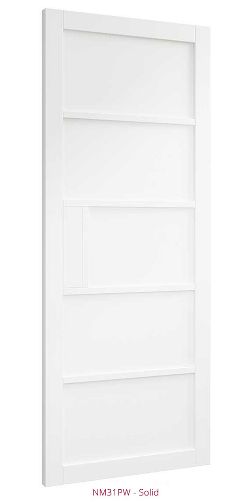 6' 8" X  2' 8" Nm31 Solid Premier White Deanta Door