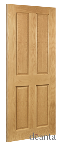 6' 8" X  2' 8" Nm4 Oak Deanta Door
