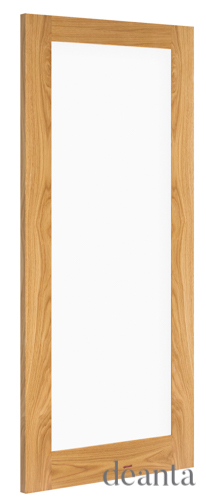 6' 6" X  2' 9"  Nm6g Clear Oak Deanta Door