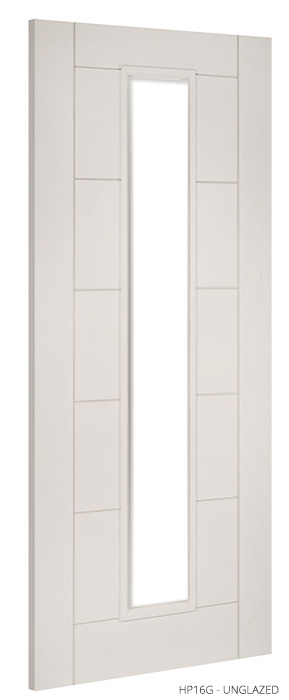 Hp16 Paint Grade Solid Core 6' 6" X 2' 6" Deanta Door - Unglazed