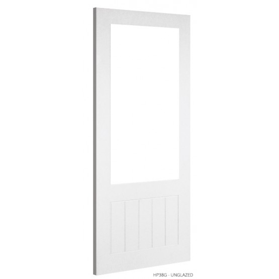 6' 8" X  2' 8" Hp38g Unglazed Paint Grade Deanta Door