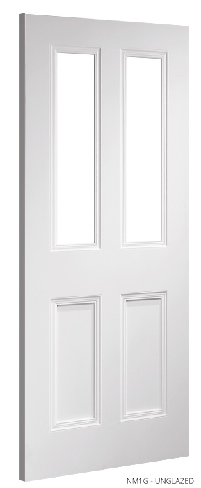6' 8" X  2' 8" Nm1g Unglazed Paint Grade Deanta Door