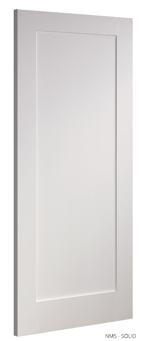 6' 8" X  2' 8" Nm5 Premier White Deanta Door