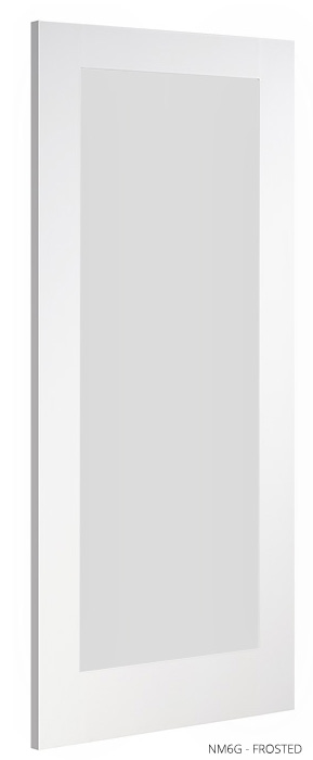 6' 8" X  2' 8" Nm6g Frosted Pg Deanta Door