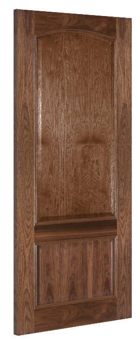 6' 6" X 2' 6" Rb7 Walnut Deanta Door