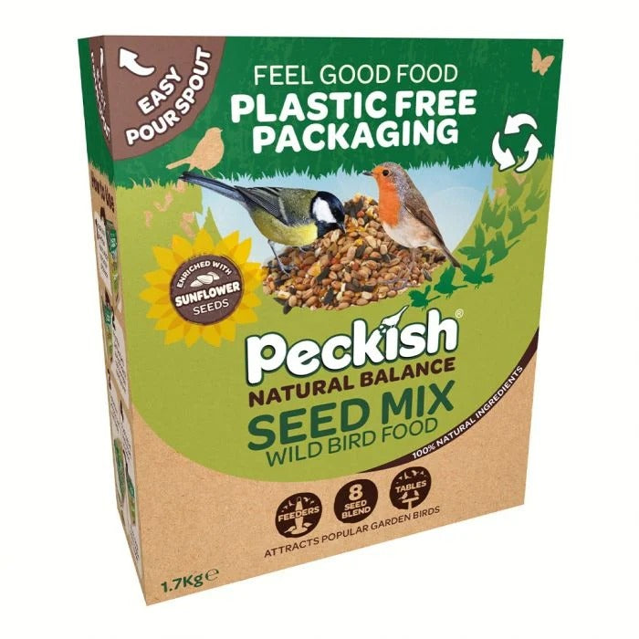 Peckish Bird Feed Natural Balance Seed Mix 1.7kg Box