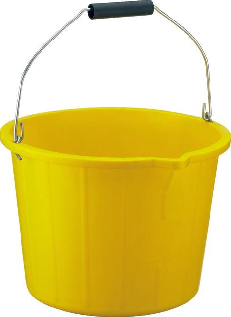 Bucket   3 Gallon Yellow Heavy Duty