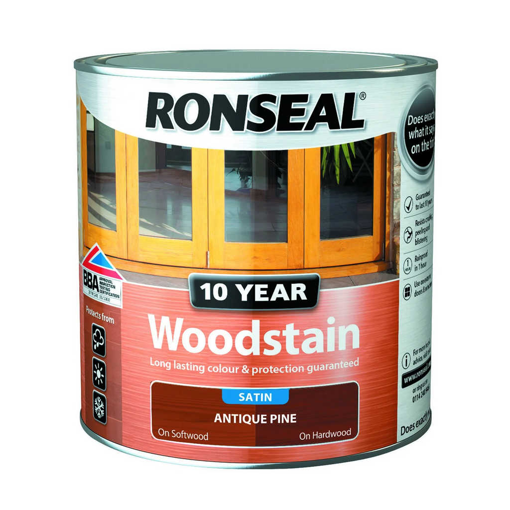 10 Year Woodstain Antique Pine 2.5l