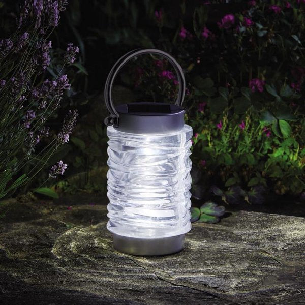 Wave Garden Lantern - Stainless Steel 10L