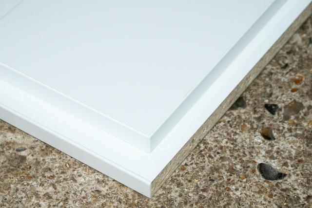 15mm Edged Panels White 2440 X 153mm  6"