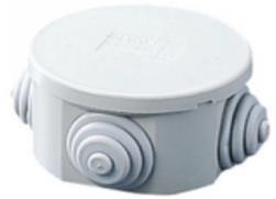 Corry's Junction Box 80mm Round Ip44