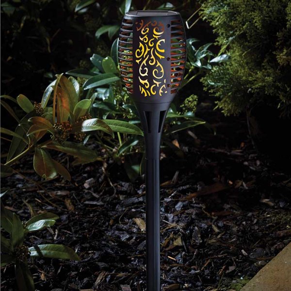 Solar Cool Flame Torch - Black