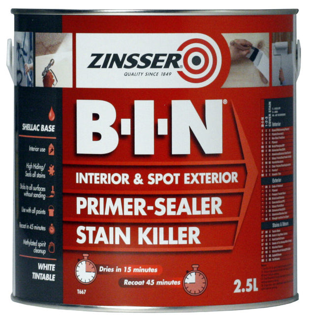 Zinsser B-I-N Primer 2.5L