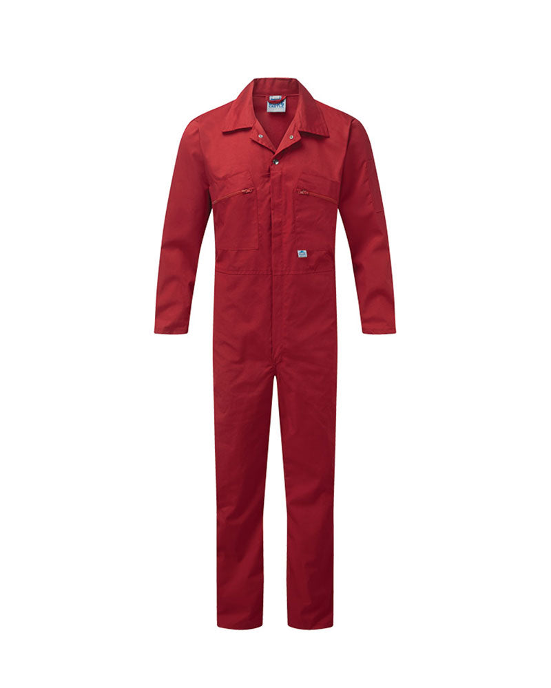 Zip Front Coverall - Size 48" 366 - Red
