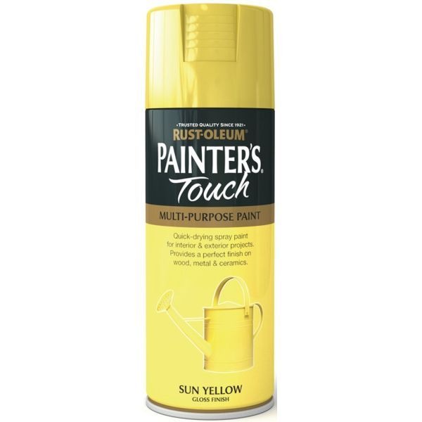 400ml Painters Touch Spray Paint Sun Yellow