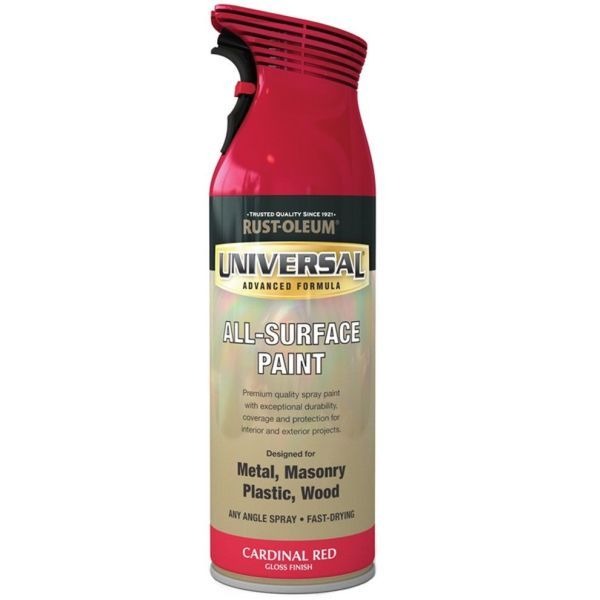 400ml Universal Cardinal Red Spray Paint