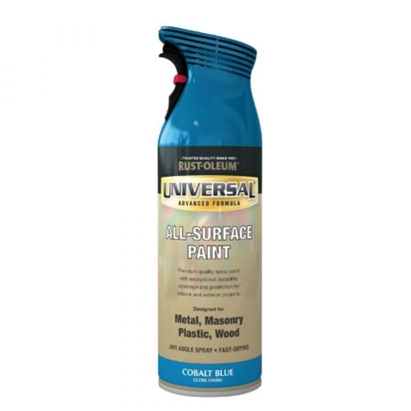 400ml Universal Cobalt Blue Spray Paint