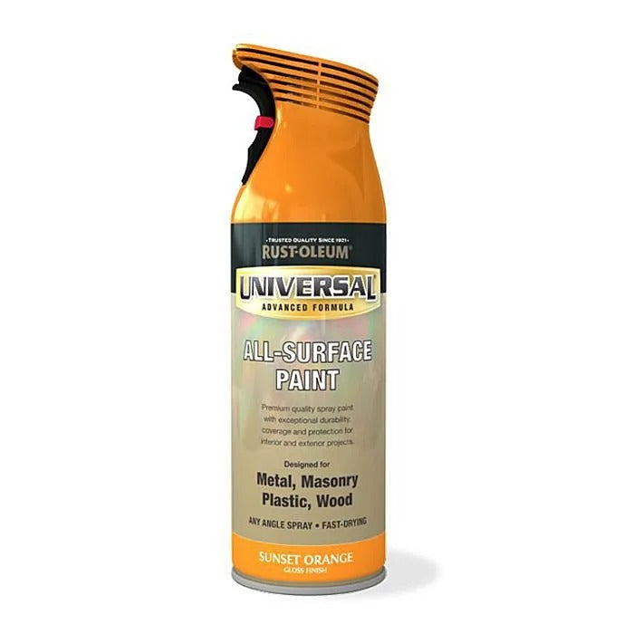 400ml Universal Sunset Orange Spray Paint