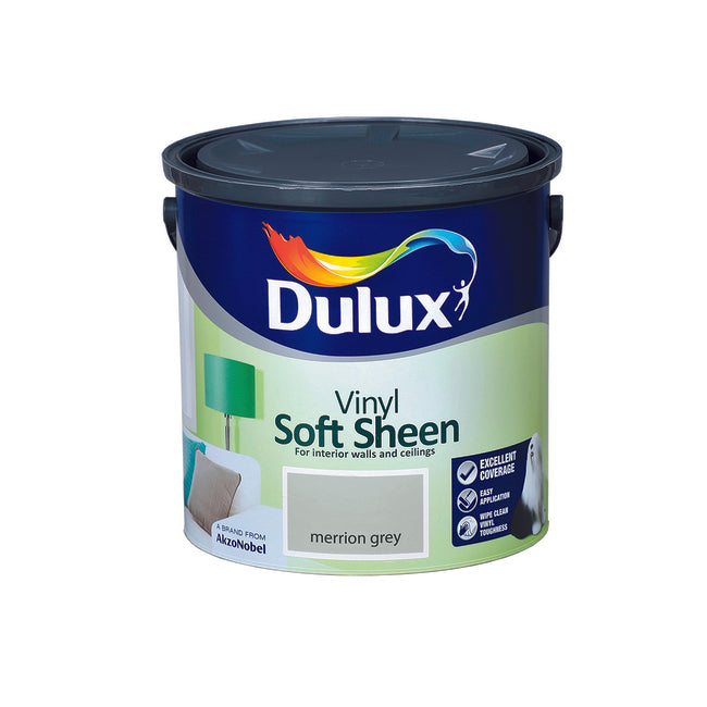 Dulux Vinyl Soft Sheen Merrion Grey 2.5L