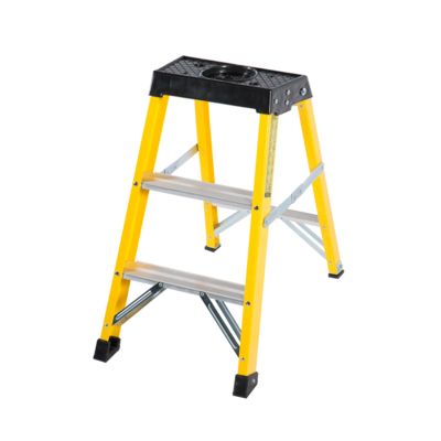 3 Step Single Sided Fibreglass Step Ladder