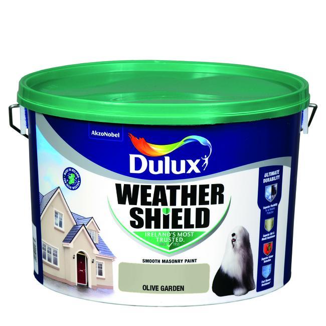 Dulux Weathershield Olive Garden 10L