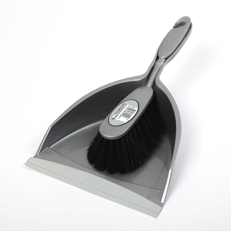 Metallic Dustpan & Brush Set 709m