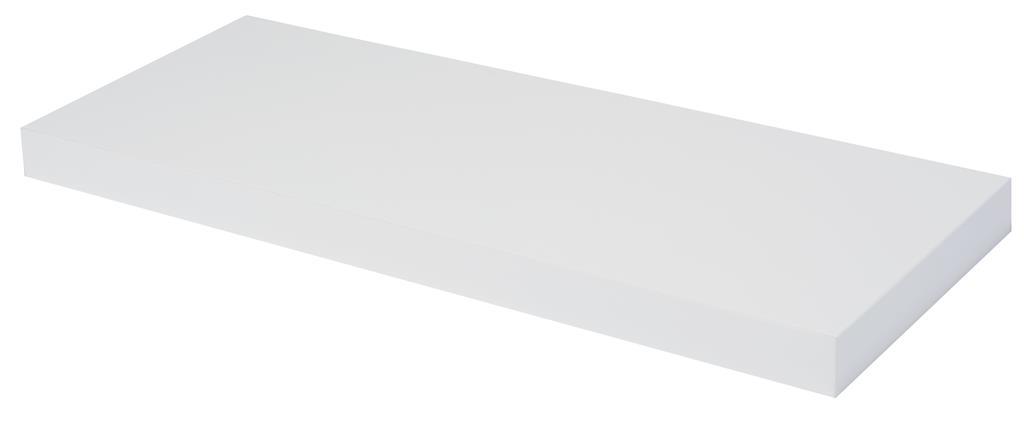 Duraline Float Shelf 60x23.5cm White Laq
