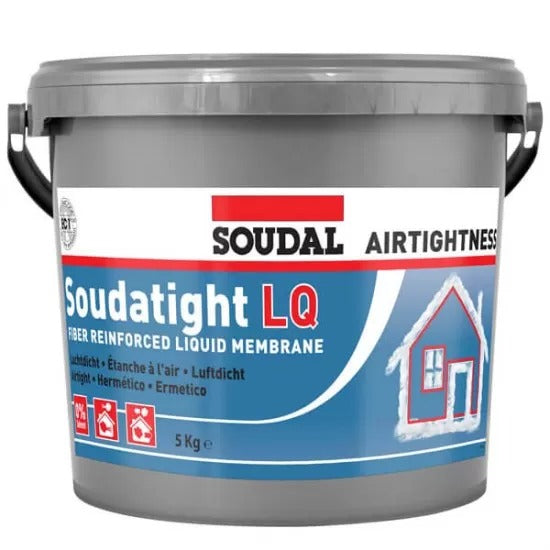 Soudal Soudatight Lq 4.5kg Black Airtight