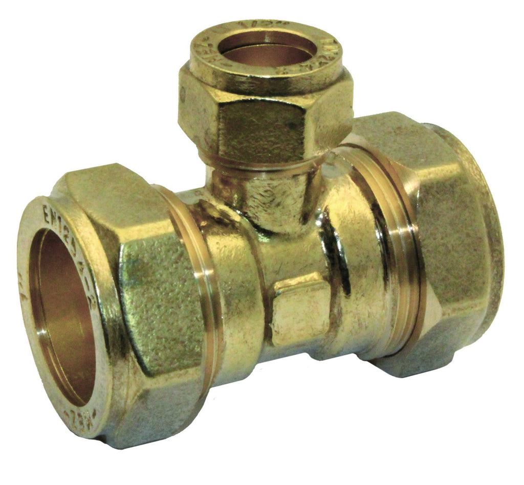 3/4" X 1/2" X 3/4" 318 Comp Fitting - C X C X