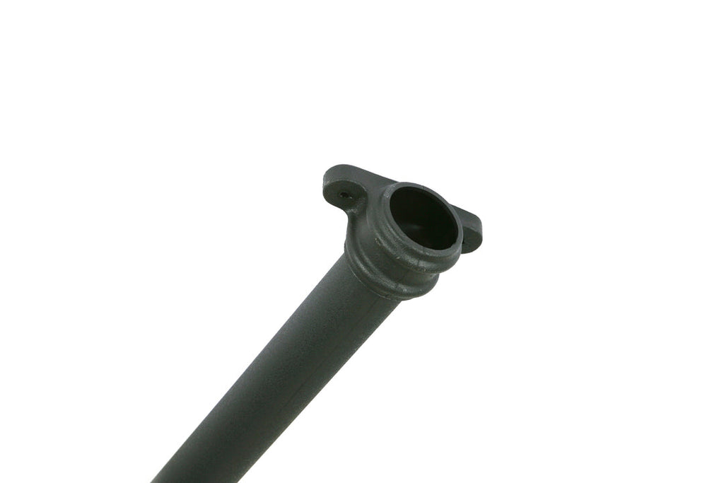 Cascade 68mm Round C.I. Style Socketed 2.5mtr Downpipe With Lugs - Black