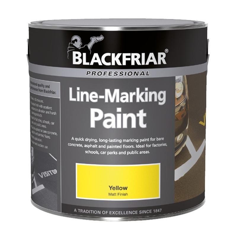 Blackfriar Prof Line Marking Paint 2.5L Yellow