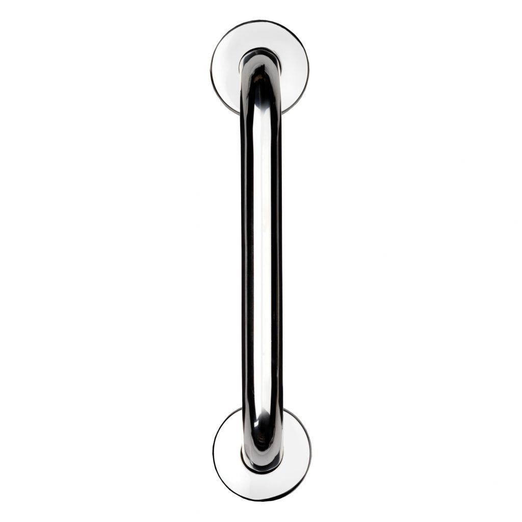 Croydex Straight Chrome Grab Rail 300mm