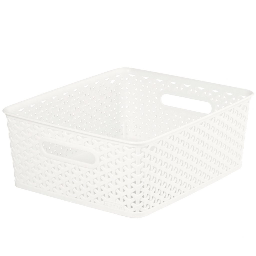 Curver Small White Vintage Basket
