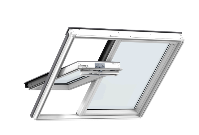 GGLS FPK08 2070 Velux 2 In 1 Window 1550mmw X 1400mmh - White Painted Finish