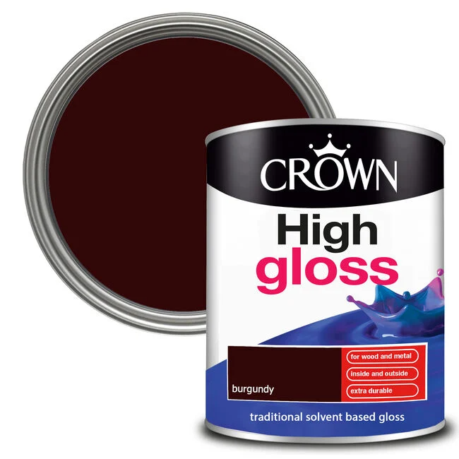 750ml Crown High Gloss Burgundy