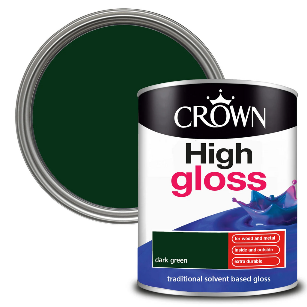 750ml Crown High Gloss Dark Green